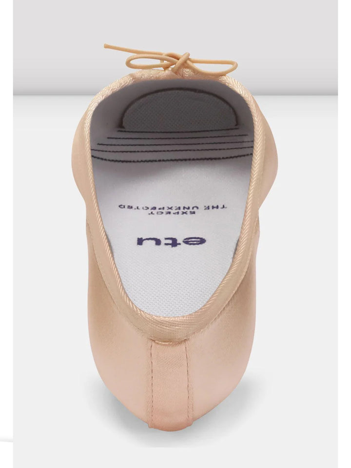 Etu Flex Suede Toe Pointe Shoe - Pink