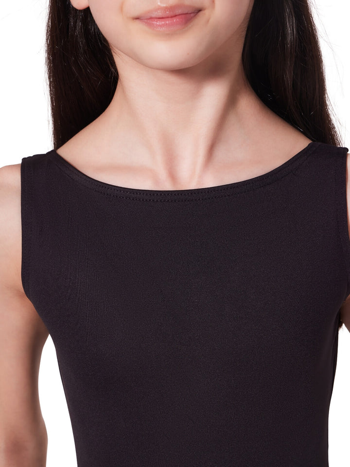 Studio Collection V Back Pinch Tank Leotard - Girls
