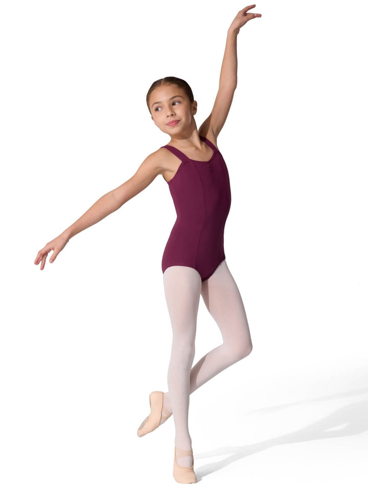 Studio Collection Wide Strap Camisole Leotard - Girls