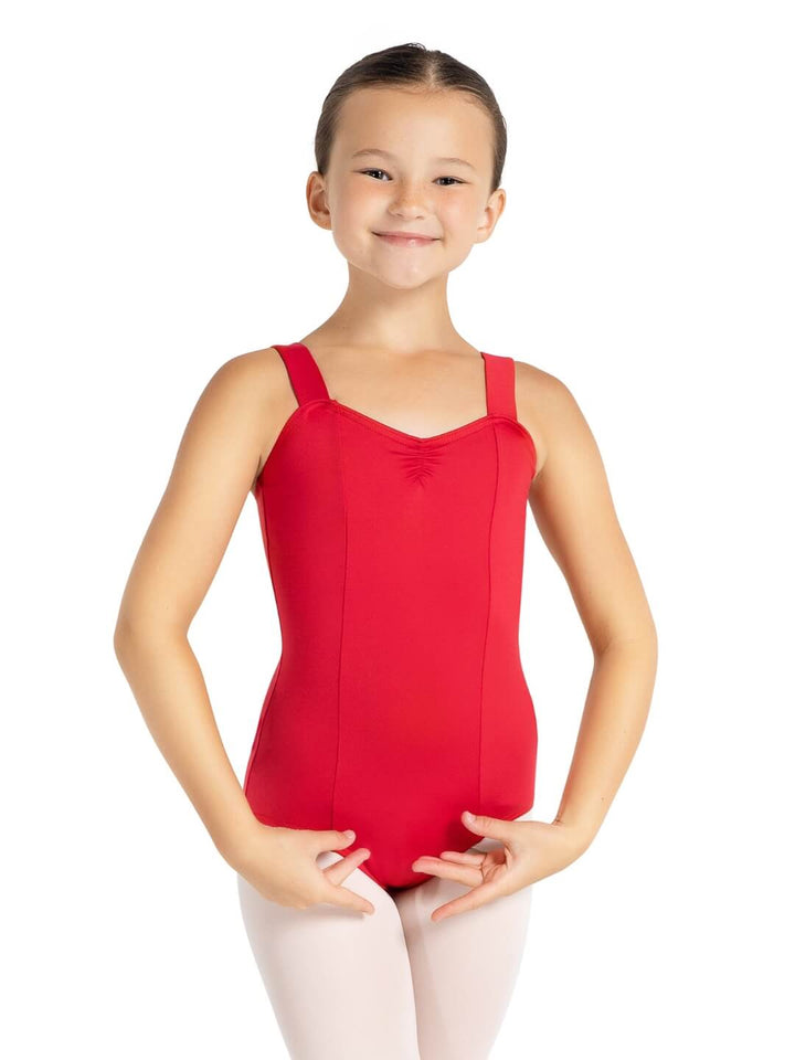 Studio Collection Wide Strap Camisole Leotard - Girls