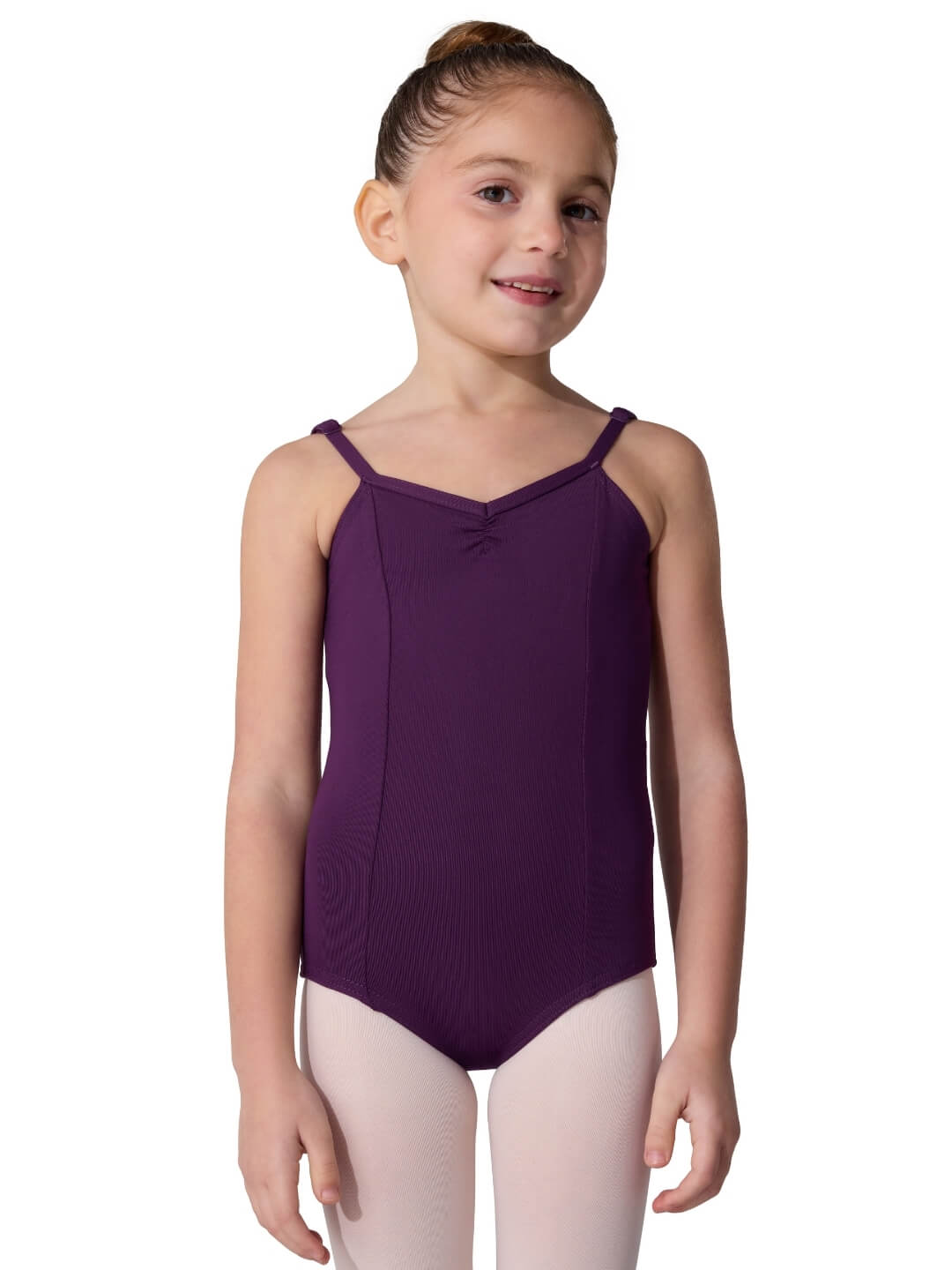 Studio Collection V Neck Camisole Leotard - Girls