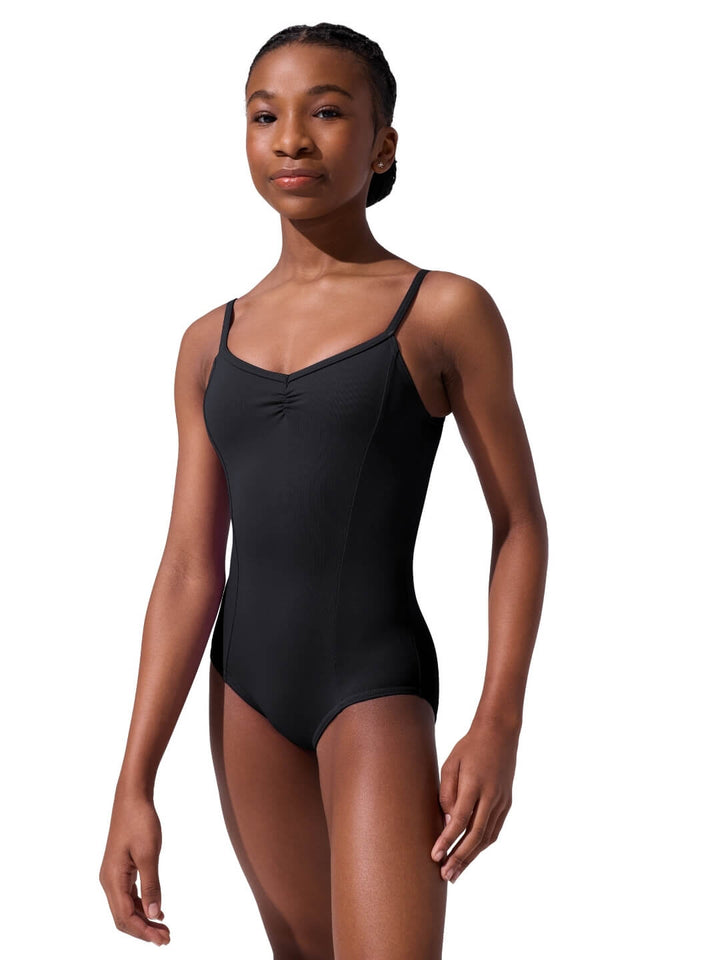 Studio Collection V Neck Camisole Leotard - Girls