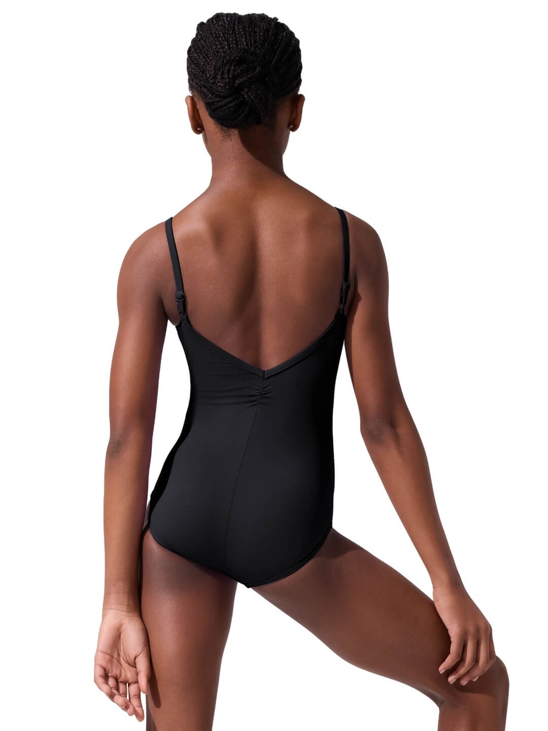 Studio Collection V Neck Camisole Leotard - Girls