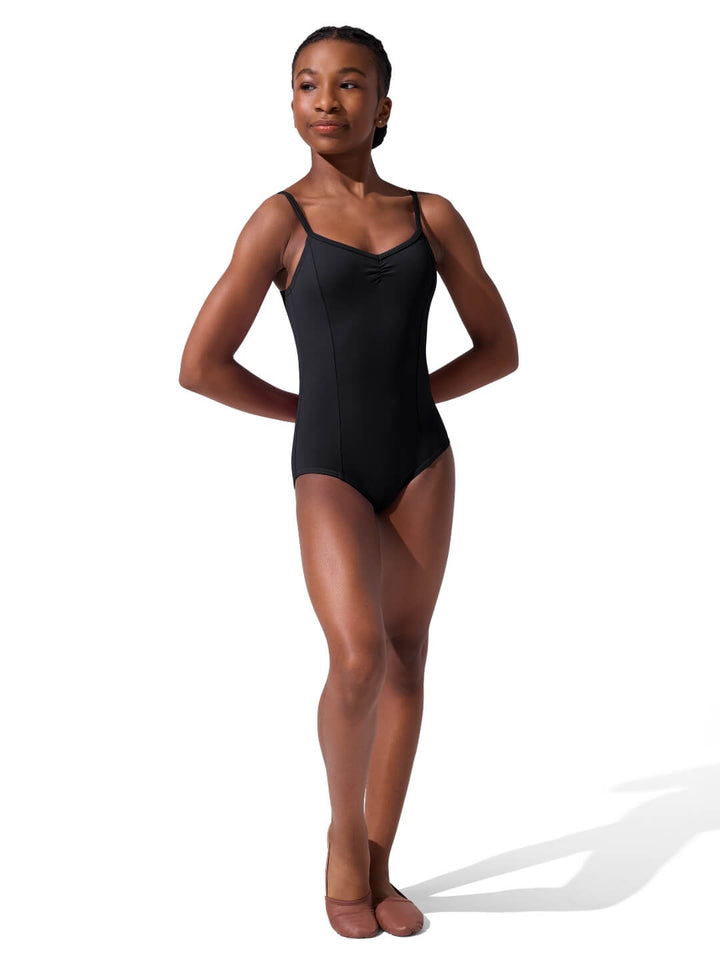 Studio Collection V Neck Camisole Leotard - Girls