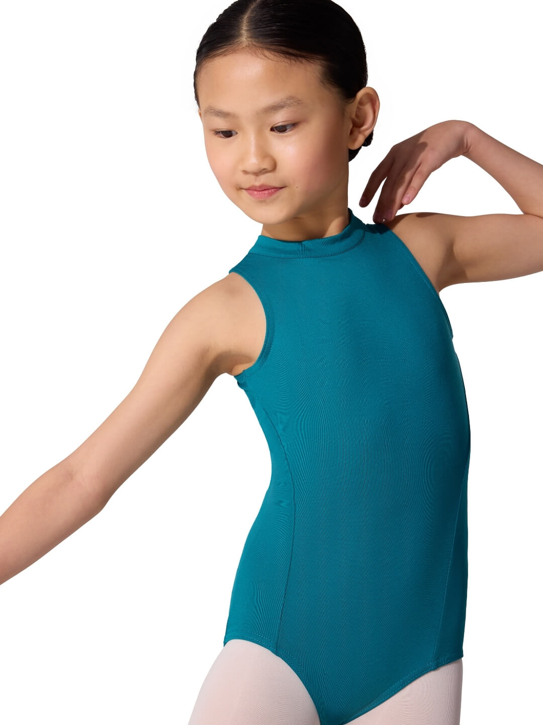 Studio Collection High Neck Leotard - Girls