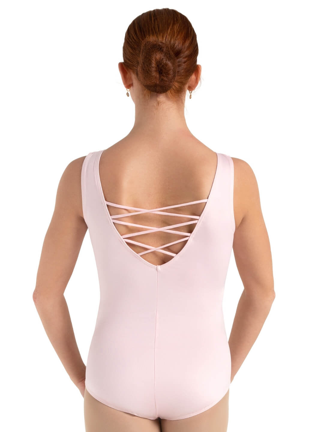 Studio Collection Lattice Back Tank Leotard