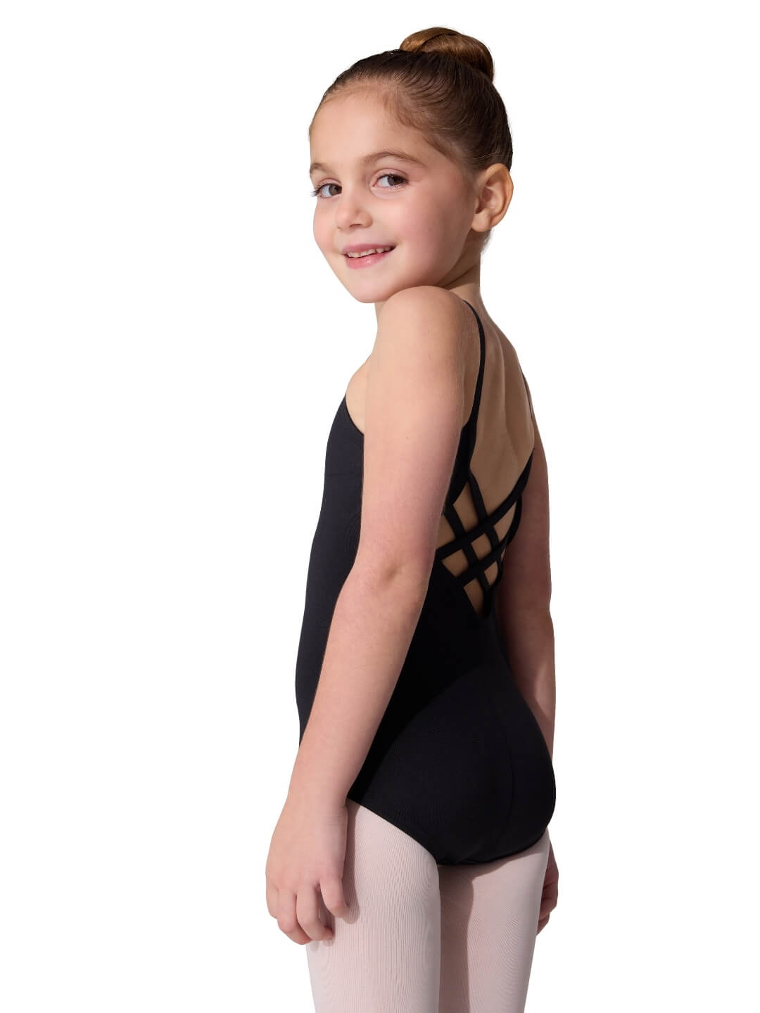 Studio Collection Strappy Back Camisole Leotard - Girls