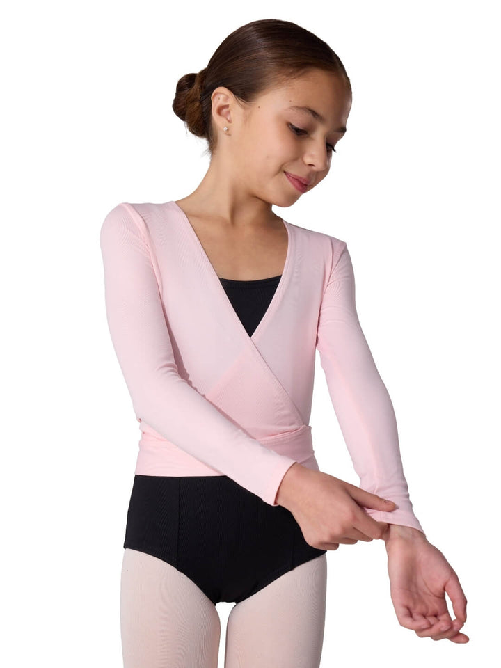 Studio Collection Wrap Top - Girls