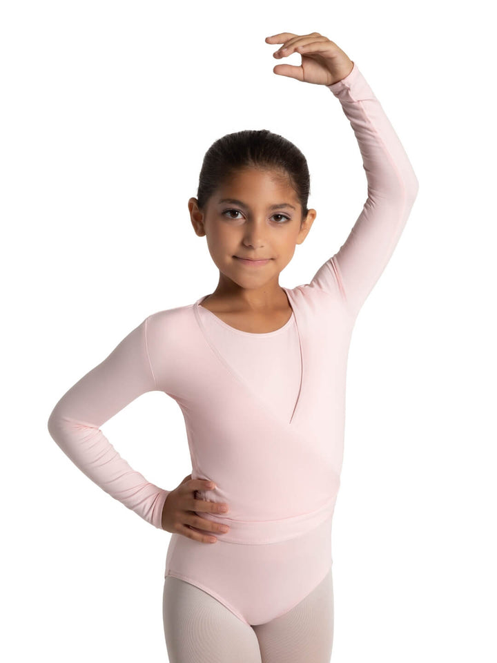 Studio Collection Wrap Top - Girls