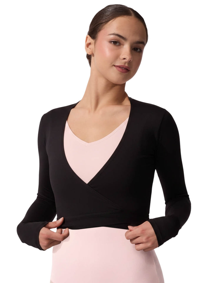 Studio Collection Wrap Top