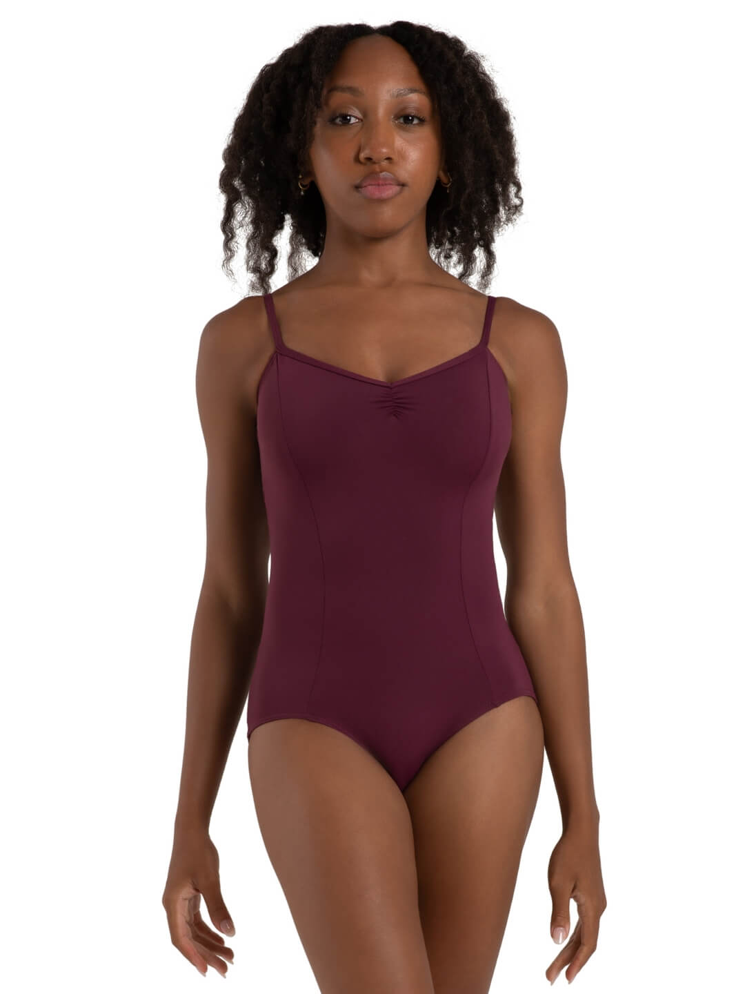 Studio Collection Dual Pinch Camisole Leotard with Princess Seams, Bratek