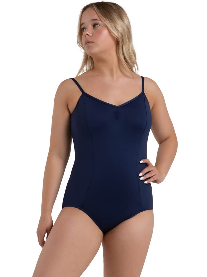 Studio Collection Dual Pinch Camisole Leotard with Princess Seams, Bratek