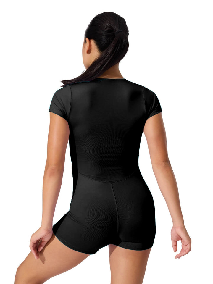 Studio Collection Evolve Short Sleeve Unitard