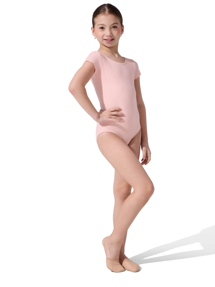 Short Sleeve Leotard - Girls