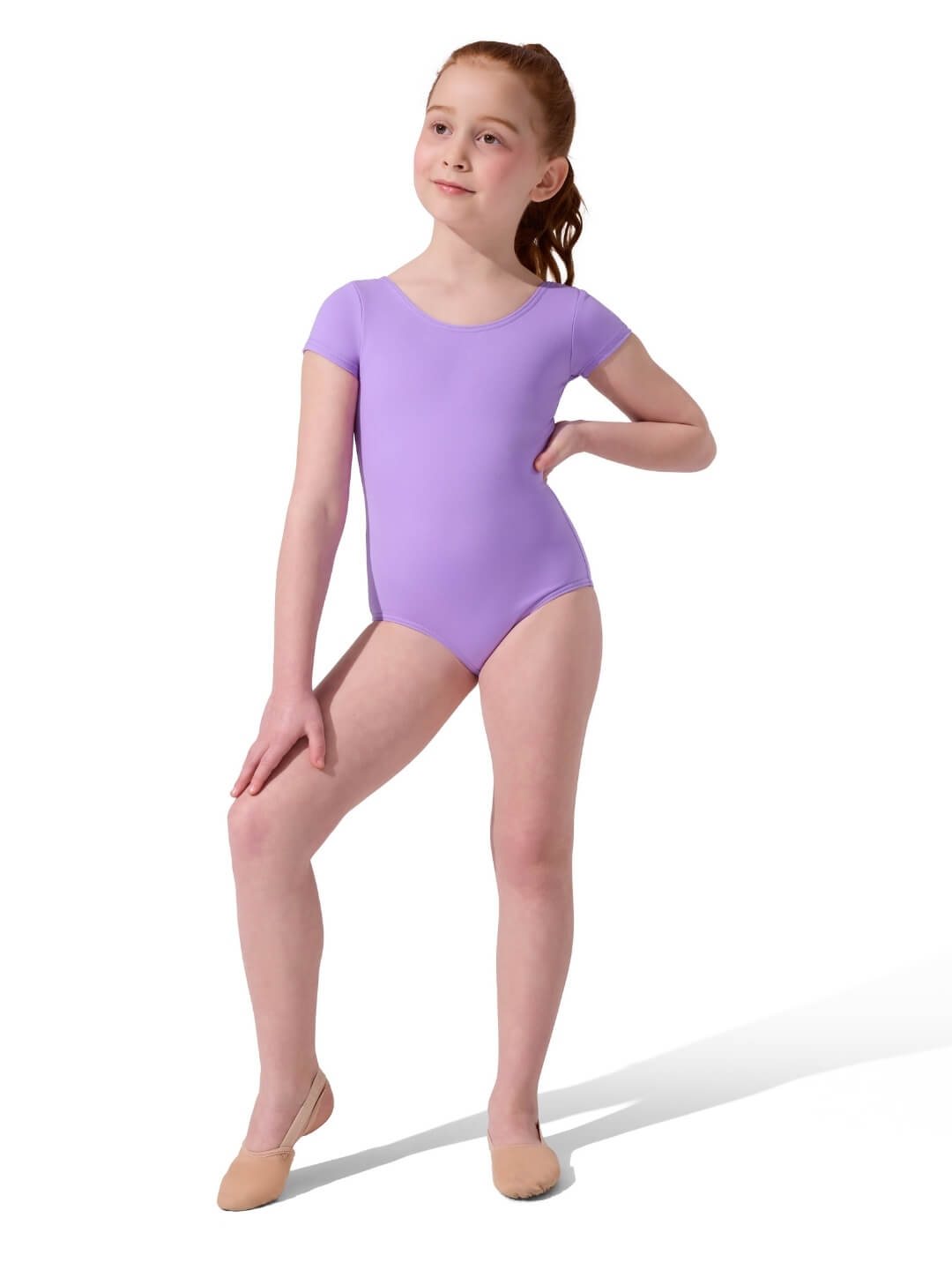 Short Sleeve Leotard - Girls
