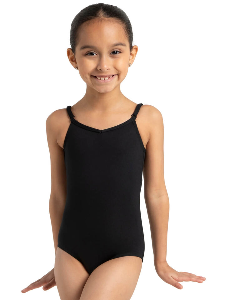 Camisole Leotard with Adjustable Straps - Girls