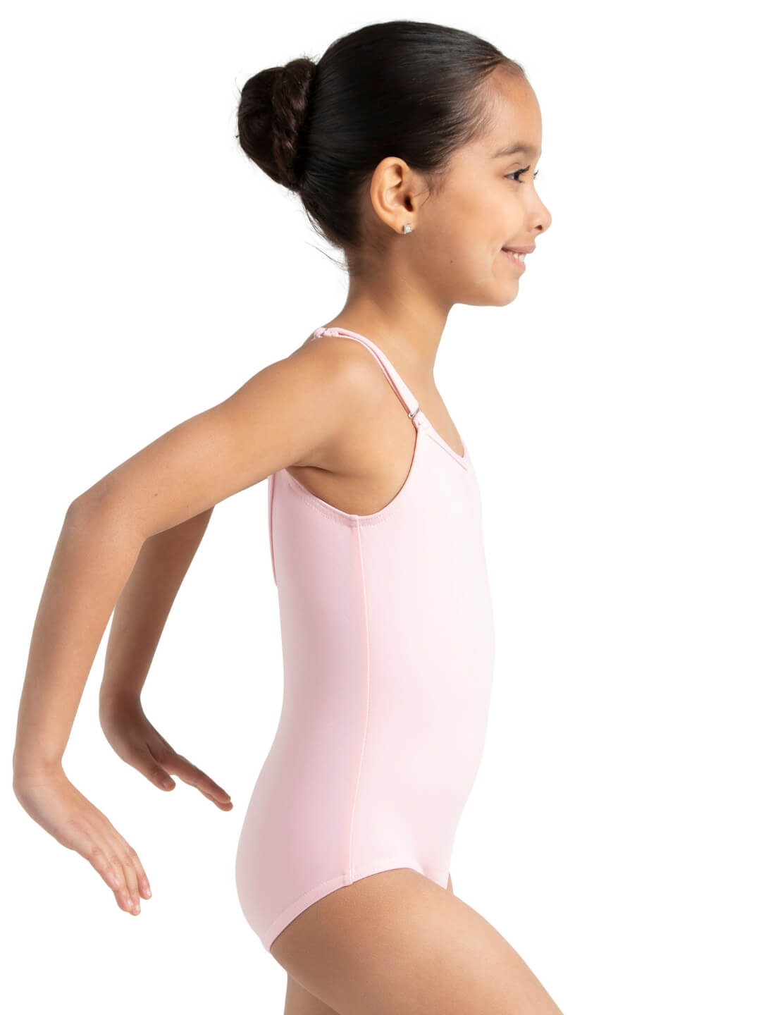 Camisole Leotard with Adjustable Straps - Girls