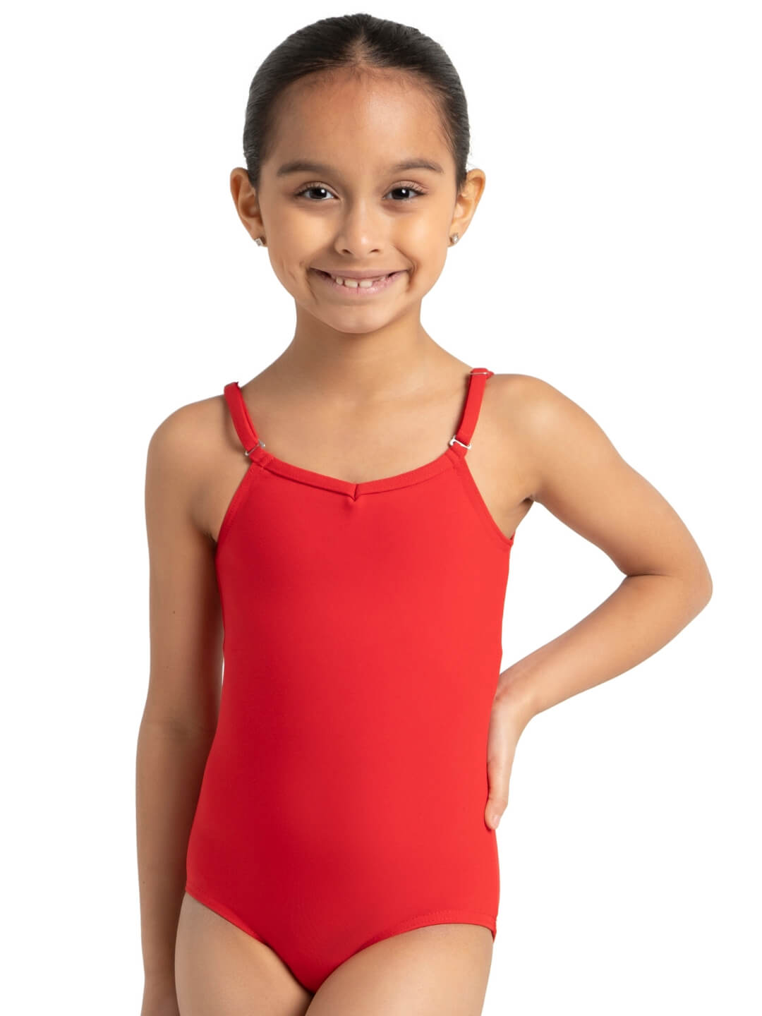 Camisole Leotard with Adjustable Straps - Girls