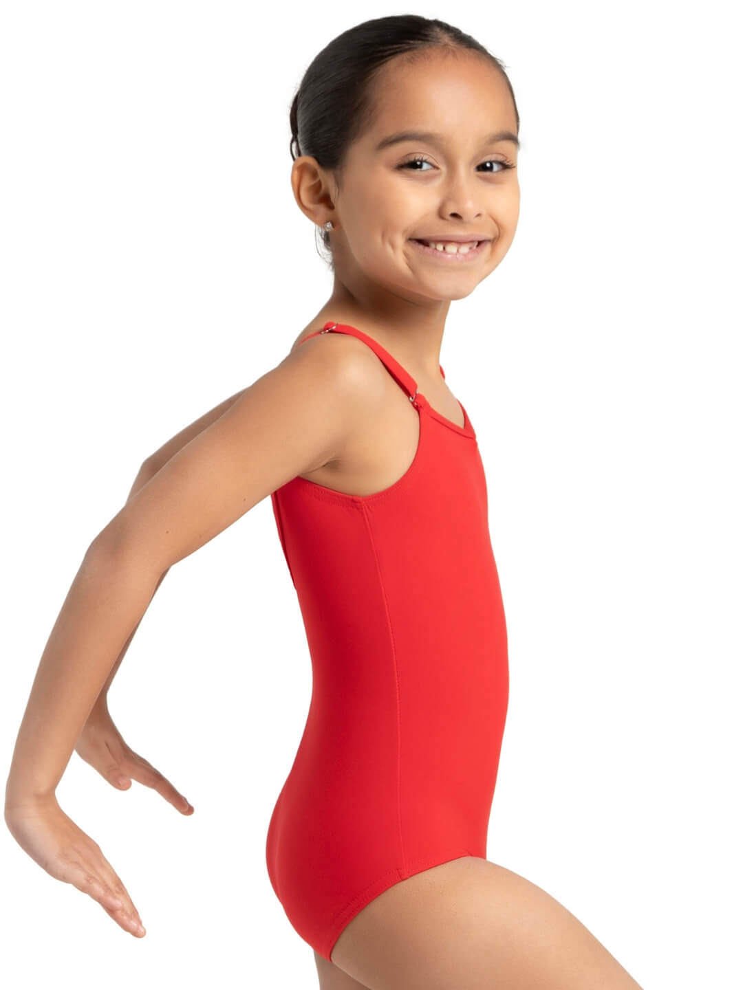 Camisole Leotard with Adjustable Straps - Girls