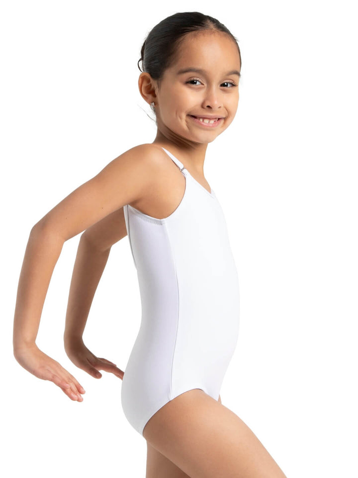 Camisole Leotard with Adjustable Straps - Girls