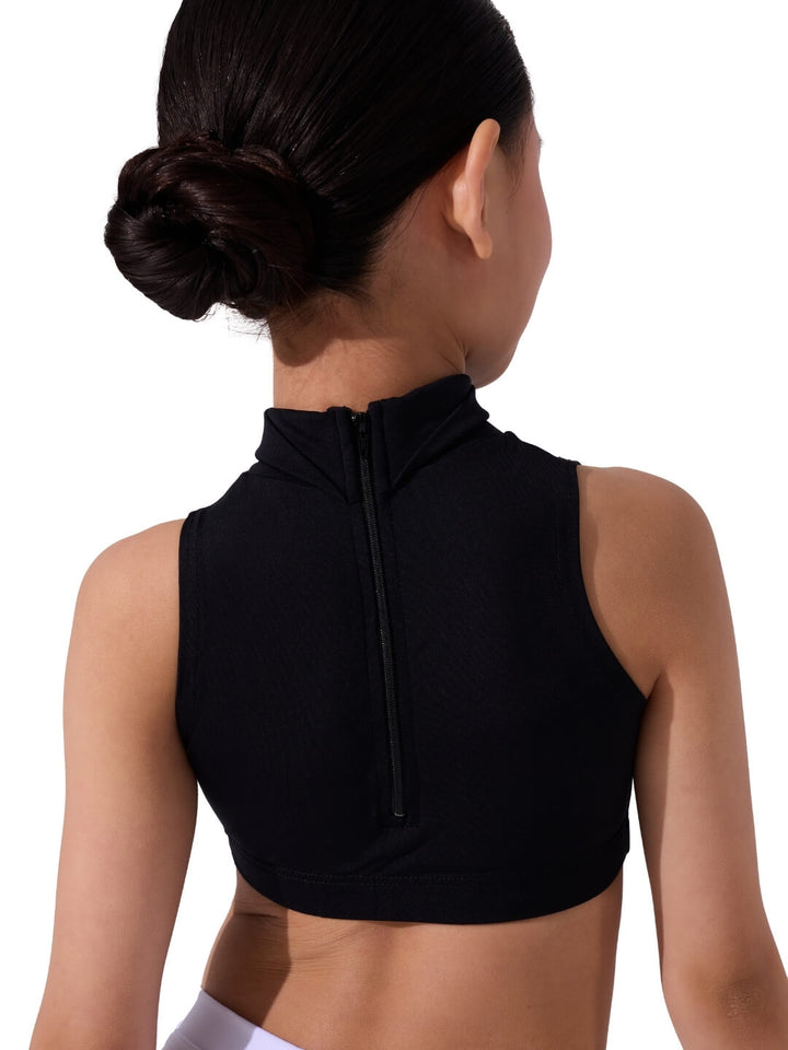 Team Basics Mock Neck Top - Girls