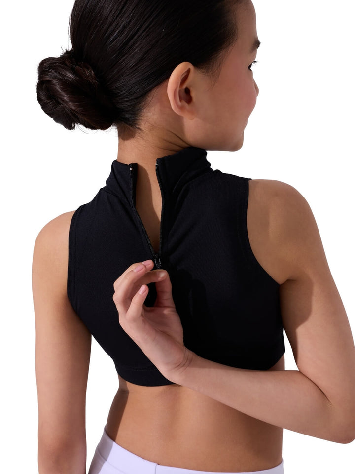 Team Basics Mock Neck Top - Girls