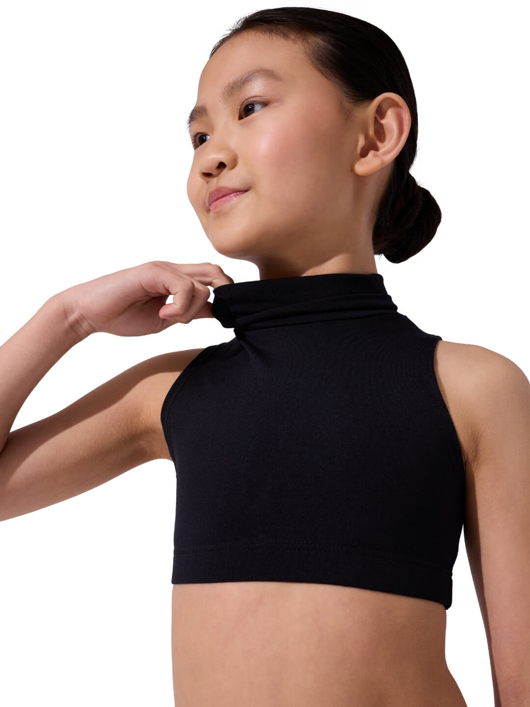 Team Basics Mock Neck Top - Girls