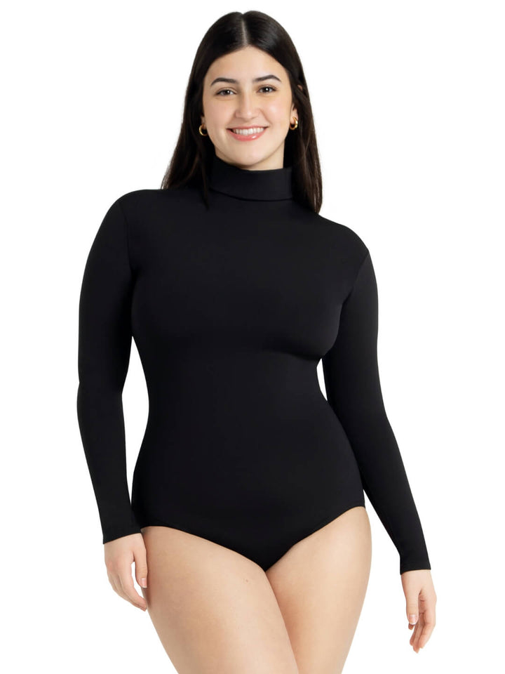 Turtleneck Long Sleeve Leotard