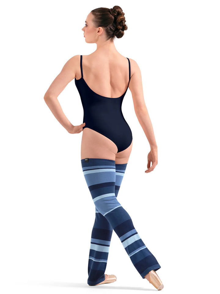 Striped leg warmer