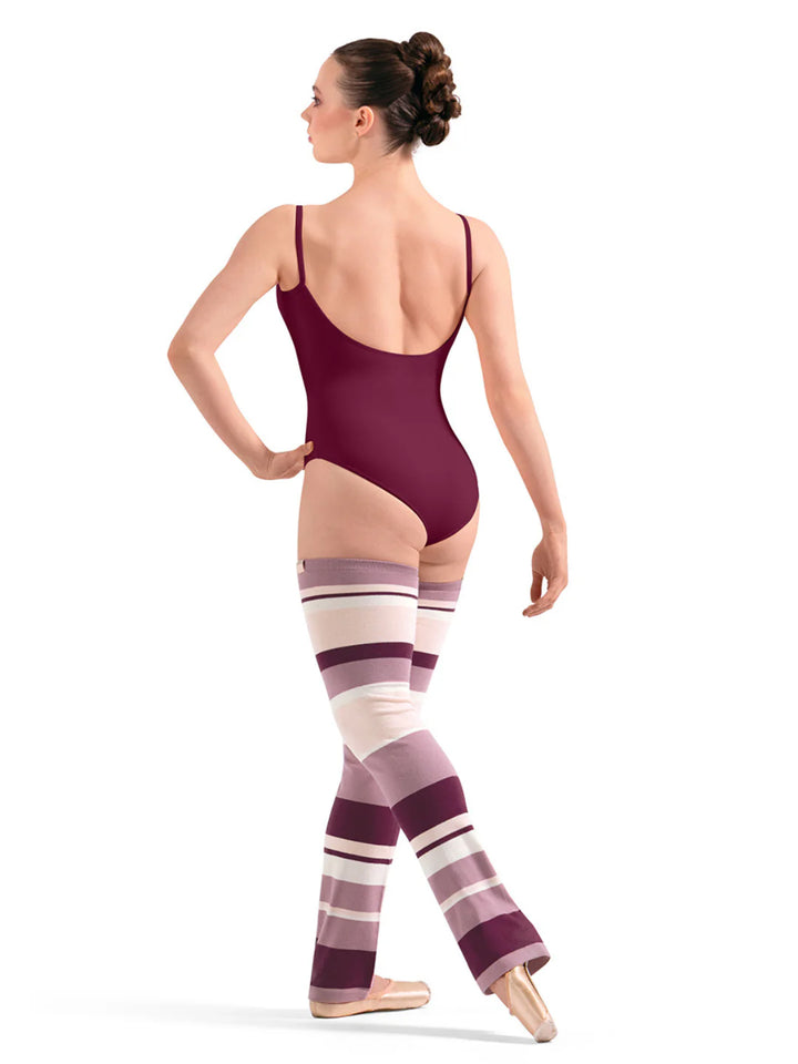 Striped leg warmer