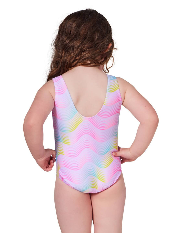 Sunset Wave Sunrise Leotard - Girls