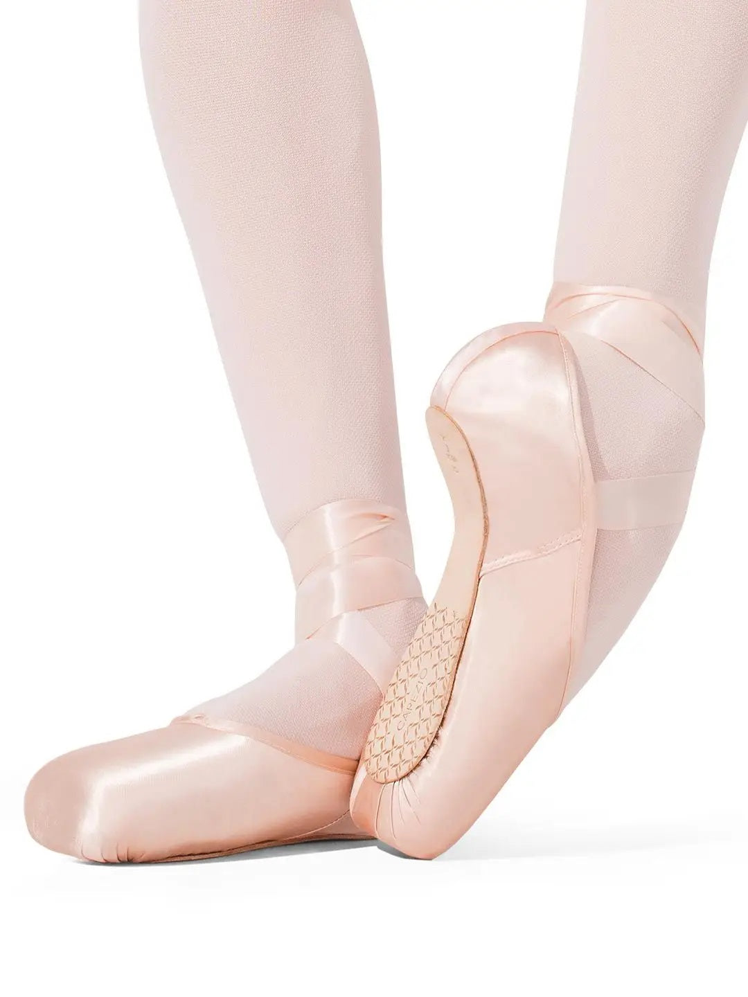 Ava Strong Shank Pointe Shoe - Petal Pink