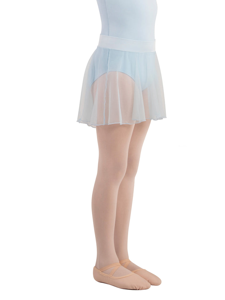 Chiffon Tapered Pull-On Skirt - Girls