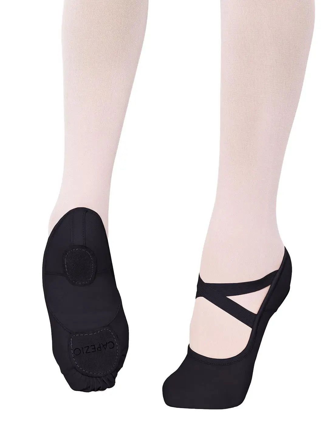 Hanami Canvas Ballet Shoe - Black