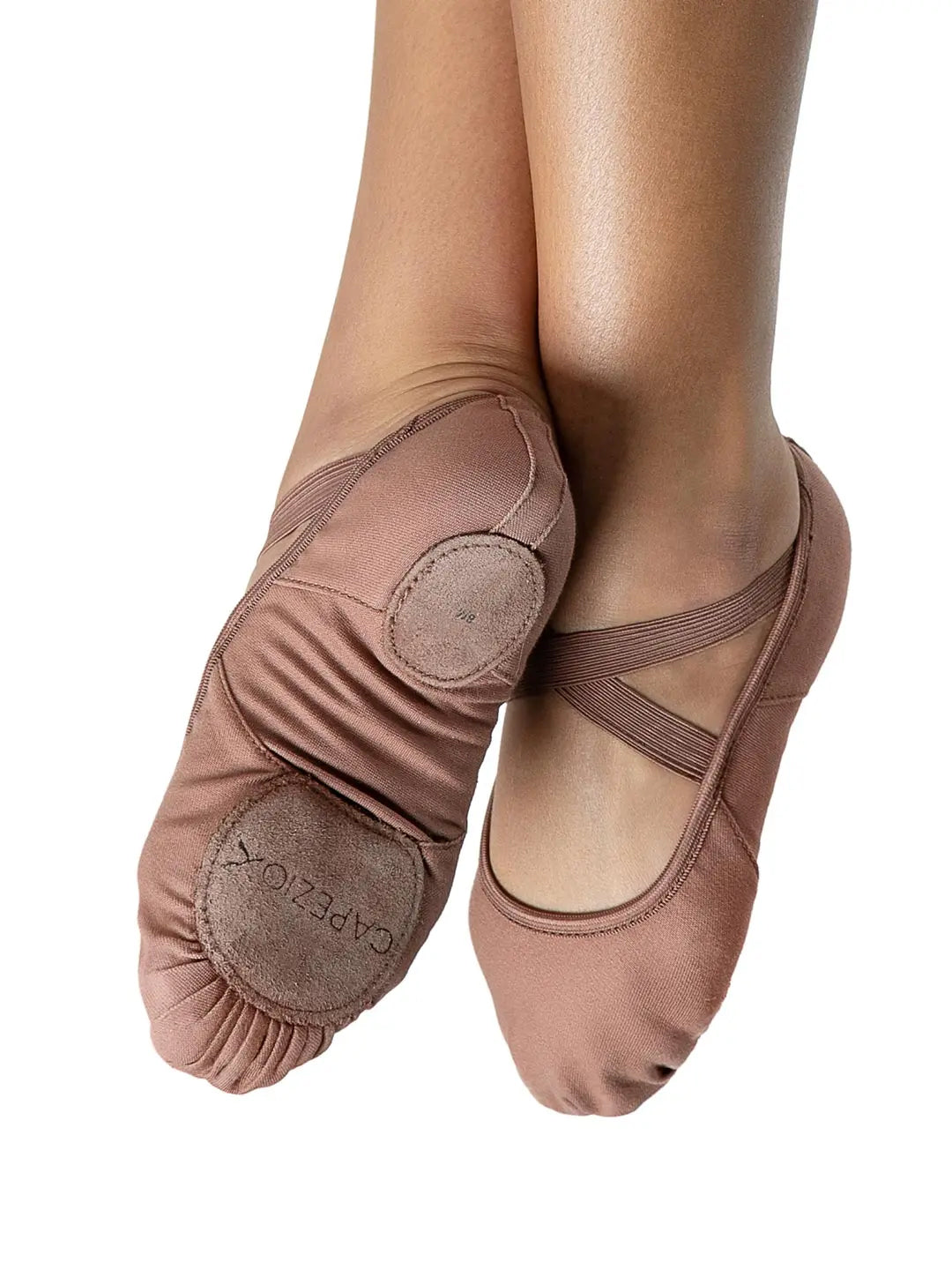 Hanami Canvas Ballet Shoe - Child Mocha