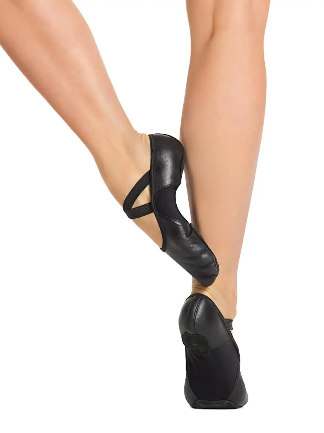Hanami Leather Ballet Shoe - Black