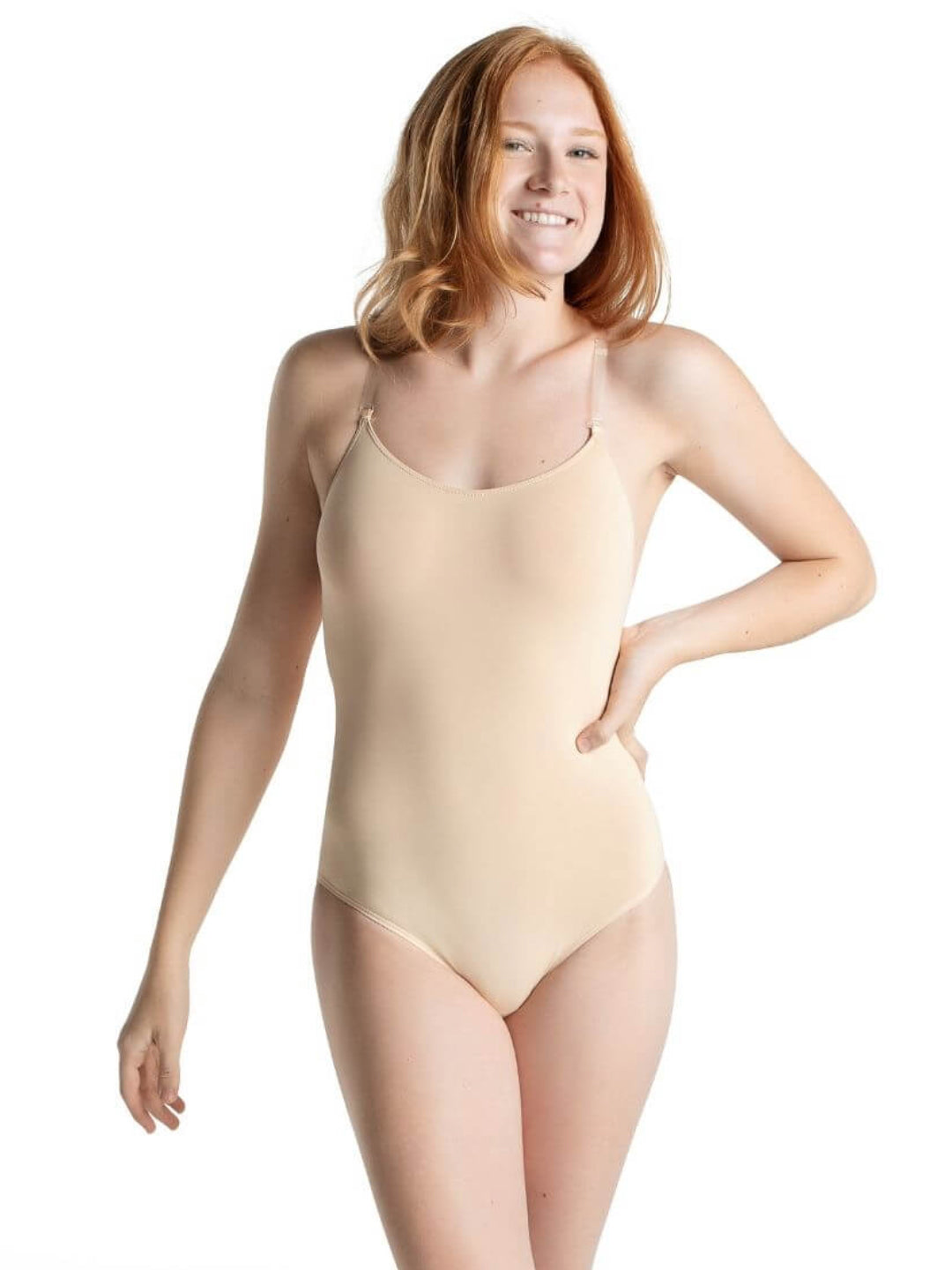 Camisole Leotard with Clear Transition Straps