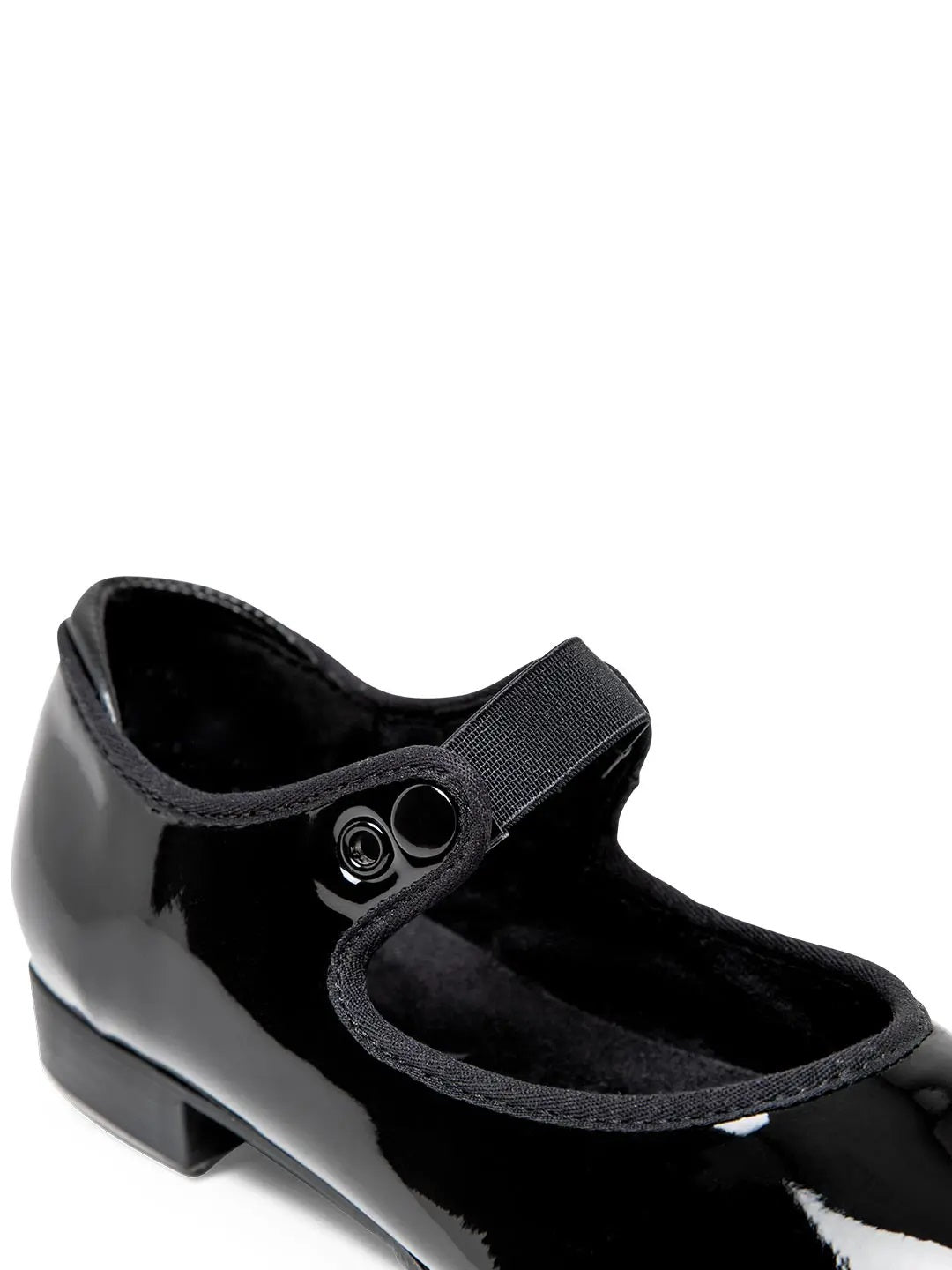 Shuffle Tap Shoe - Child Black Patent