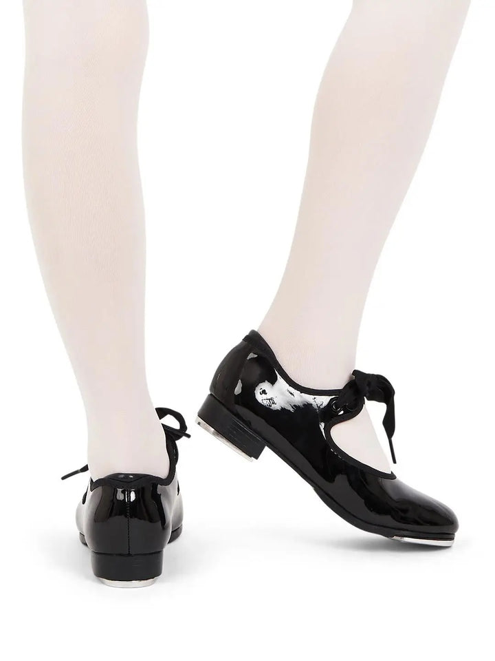 Shuffle Tap Shoe - Child Black Patent