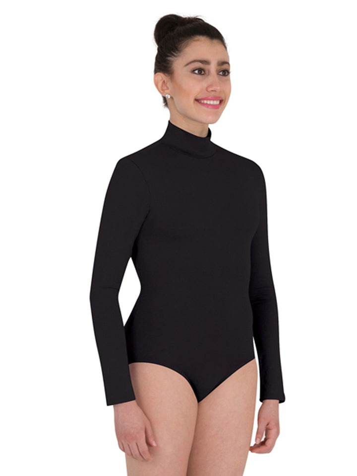 ProWear Zip Back Mock Turtleneck Leotard