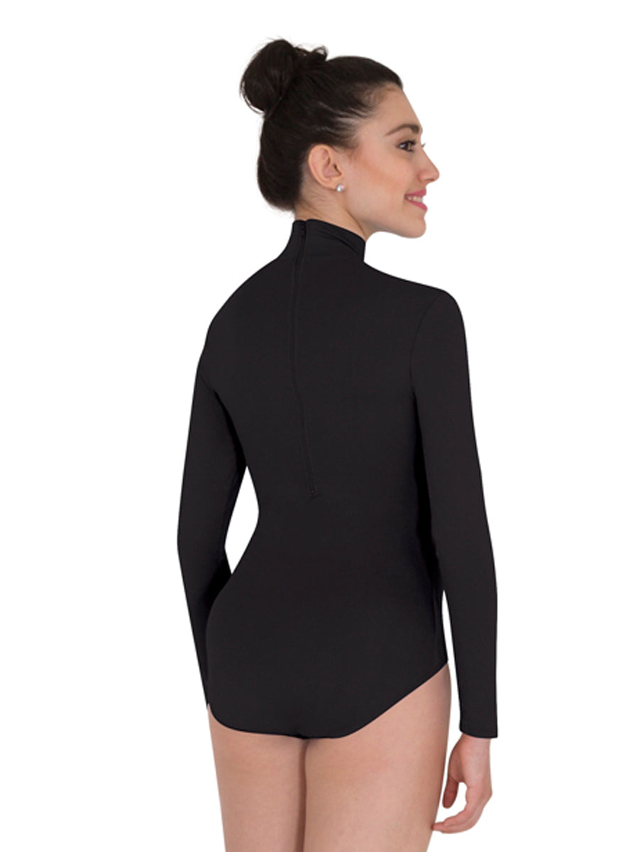 ProWear Zip Back Mock Turtleneck Leotard