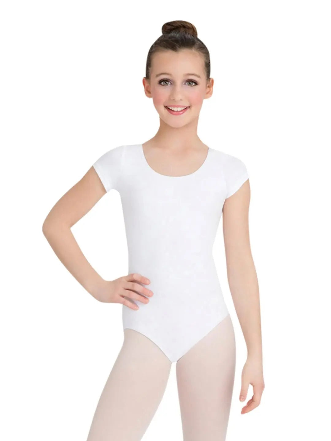 Short Sleeve Leotard - Girls