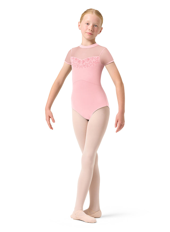 Esmey Cap Sleeve Leotard - Girls