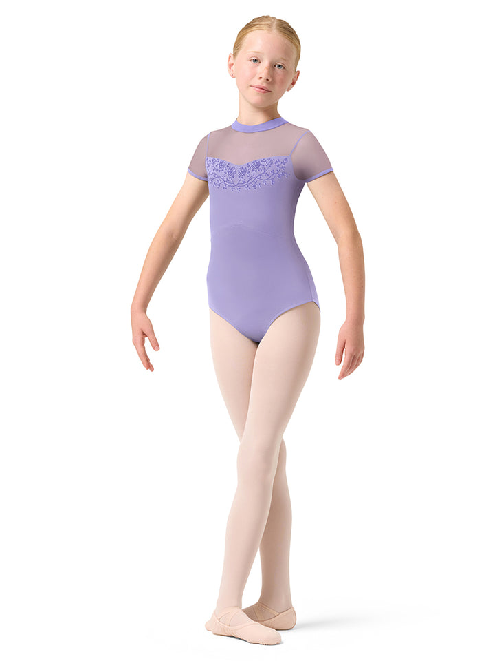 Esmey Cap Sleeve Leotard - Girls