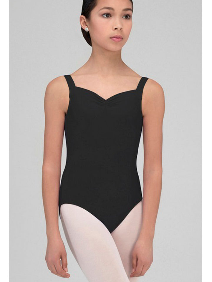 Faustine Pinch Front Tank Leotard - Girls