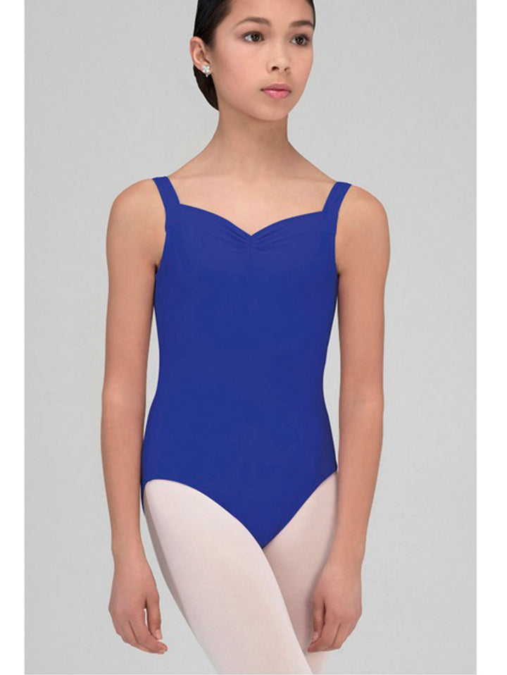 Faustine Pinch Front Tank Leotard - Girls