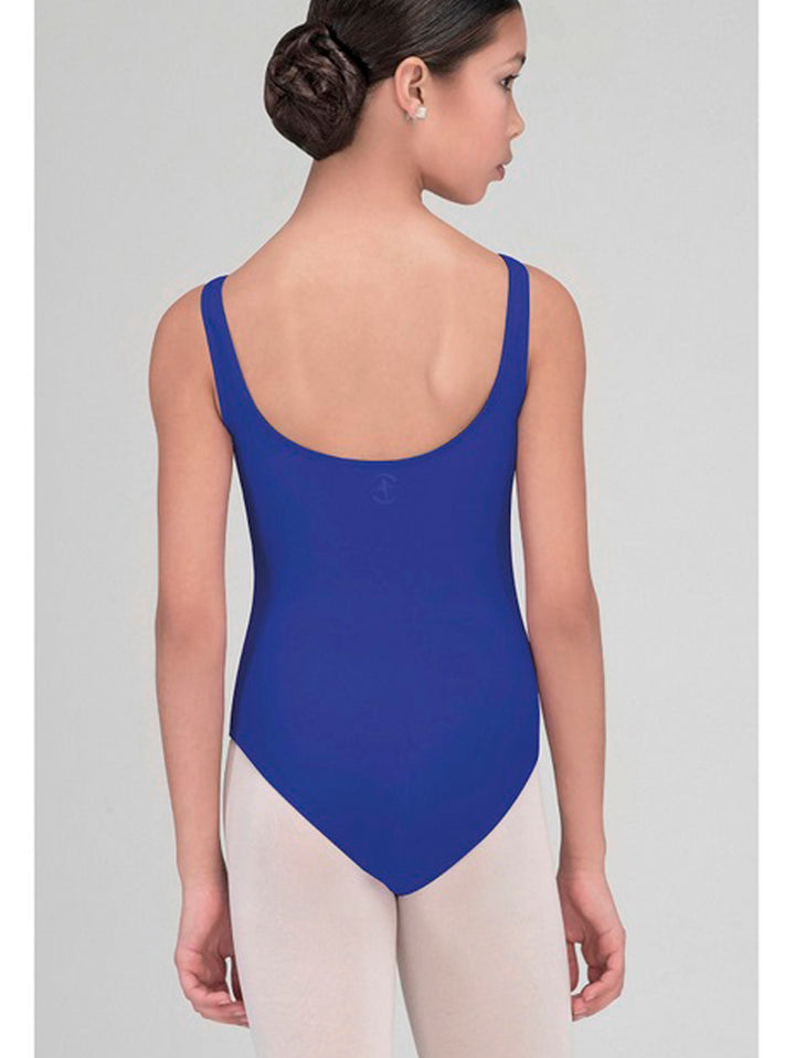 Faustine Pinch Front Tank Leotard - Girls