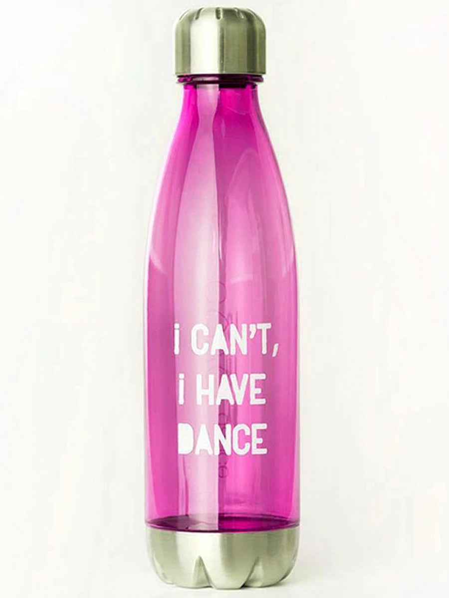 I Can't I Have Dance Water Bottle