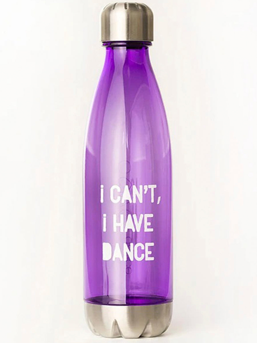 I Can't I Have Dance Water Bottle
