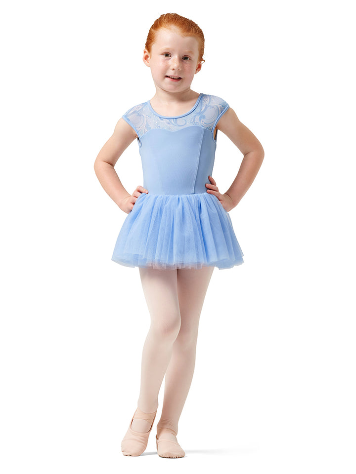 Cap Sleeve Tutu Leotard - Girls